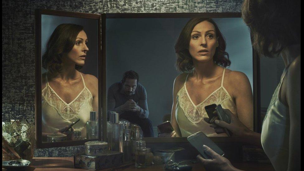 Suranne Jones with Bertie Carvel in Doctor Foster