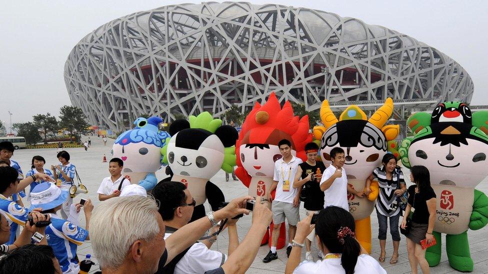 Mascots of the 2008 Olympic and Paralympic Games