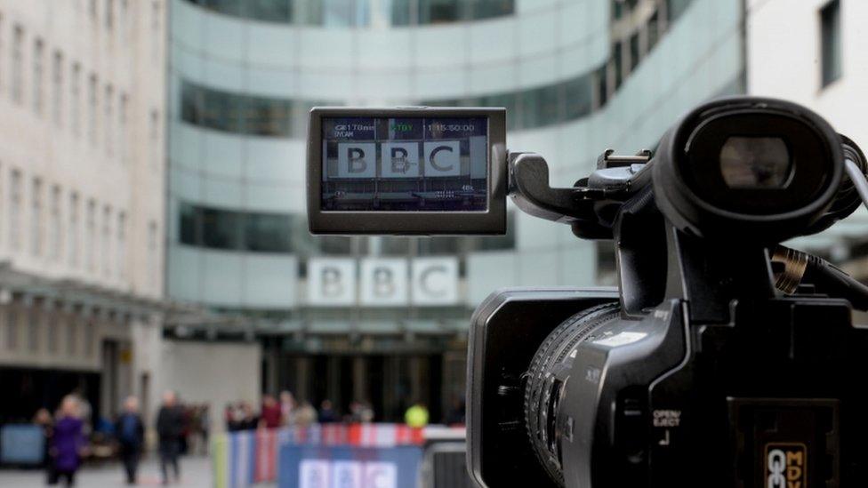 The BBC's main HQ at New Broadcasting House in Central London