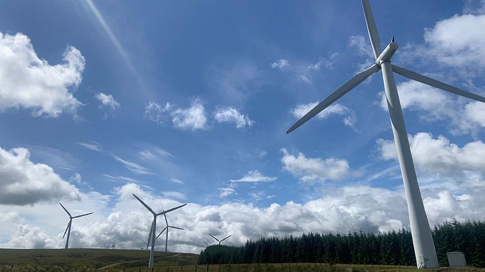 Hagshaw Hill wind farm