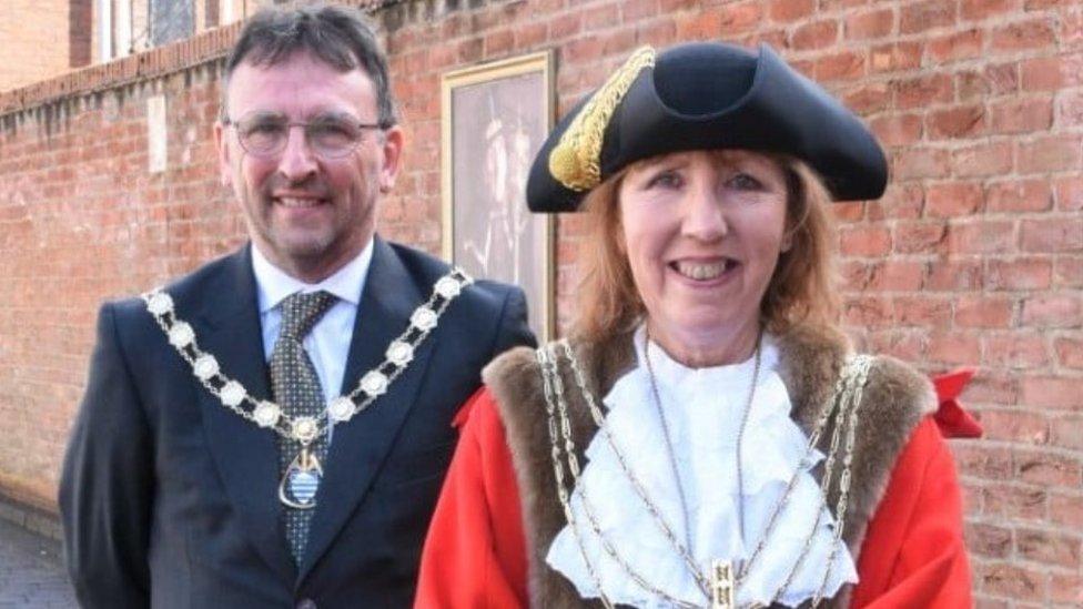 Beverley Town Mayor Linda Johnson