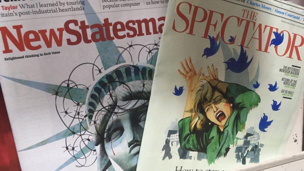 New statesman and Spectator