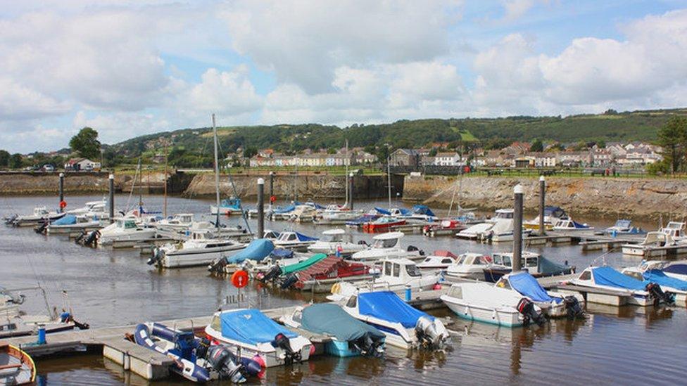 Burry Port harbour