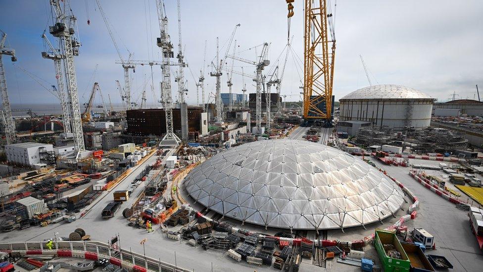 Hinkley Point C Construction site