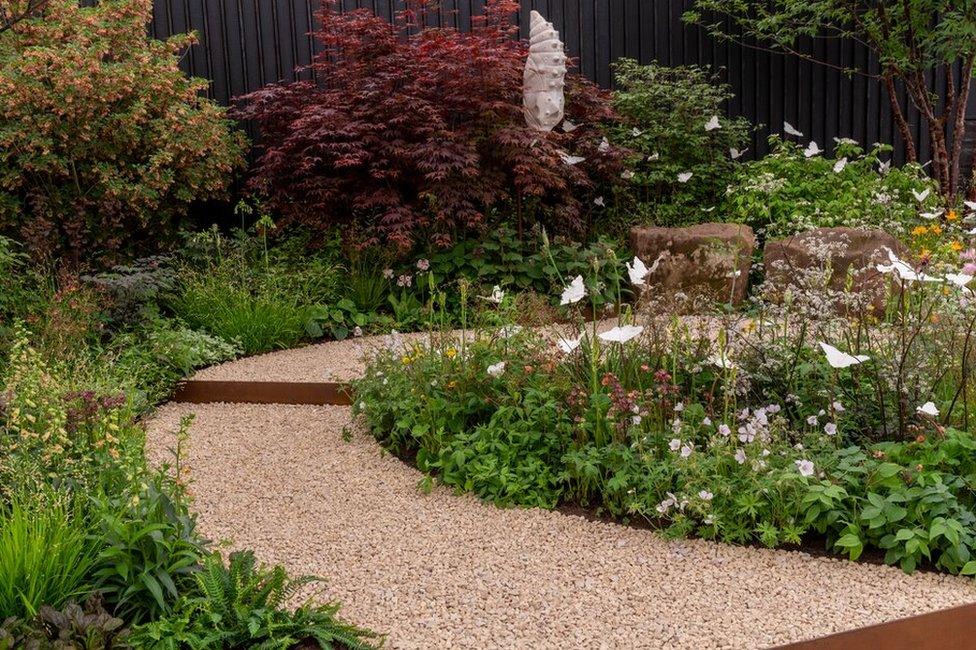 Joe and Laura's garden at Chelsea Flower Show