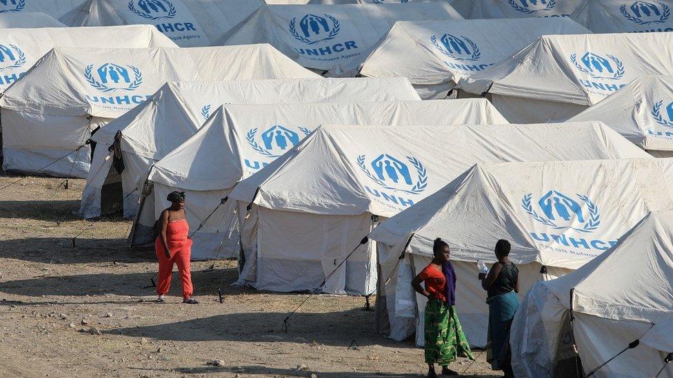 Temporary camp on Lesbos, 14 Sep 20