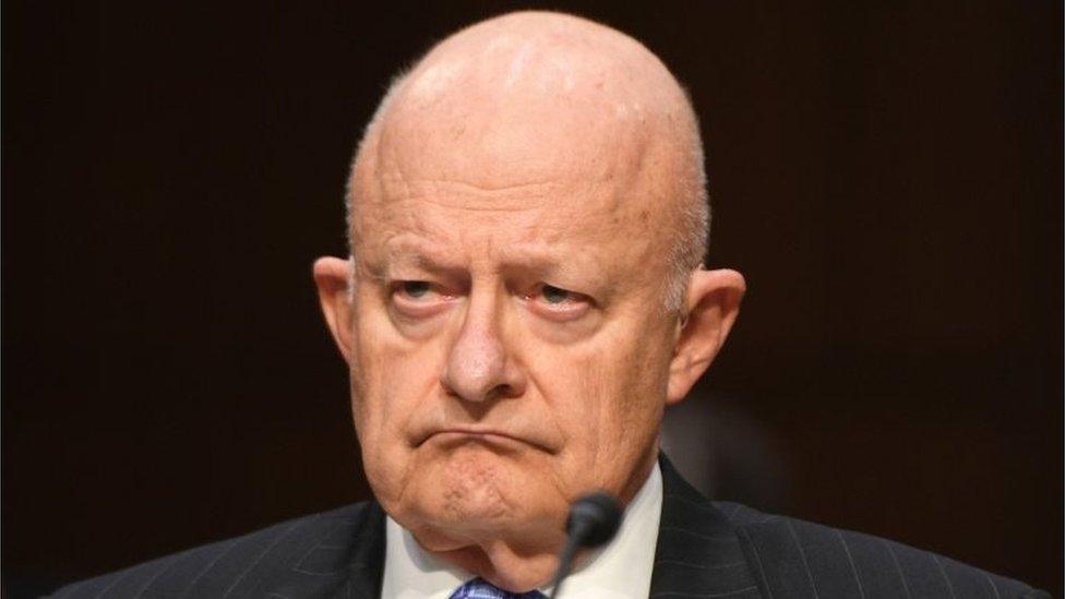 Former Director of National Intelligence James Clapper