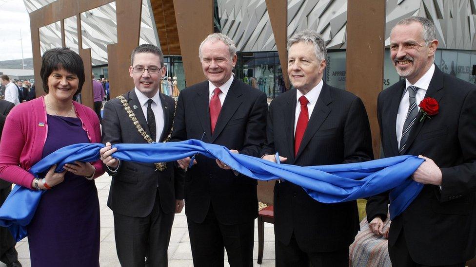 Official opening of Titanic Belfast