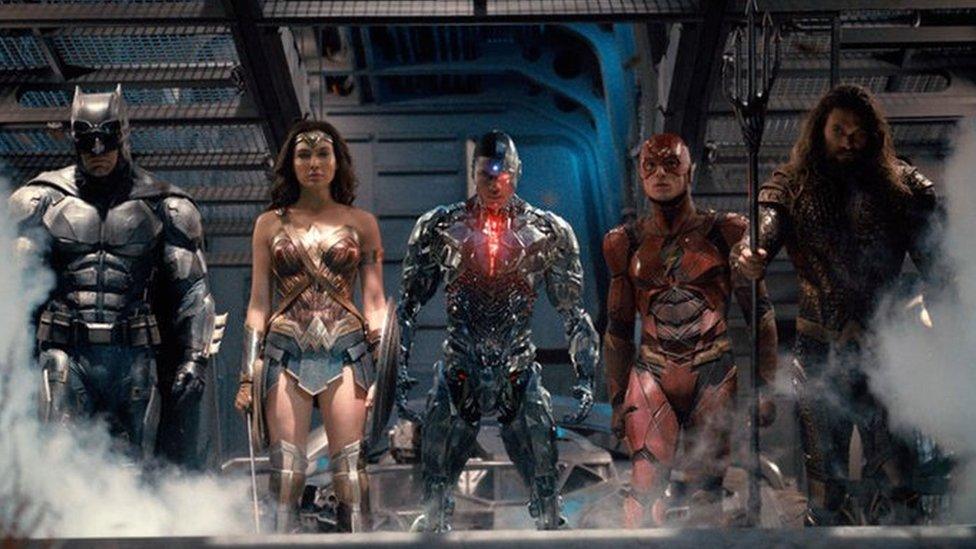 A still from Justice League