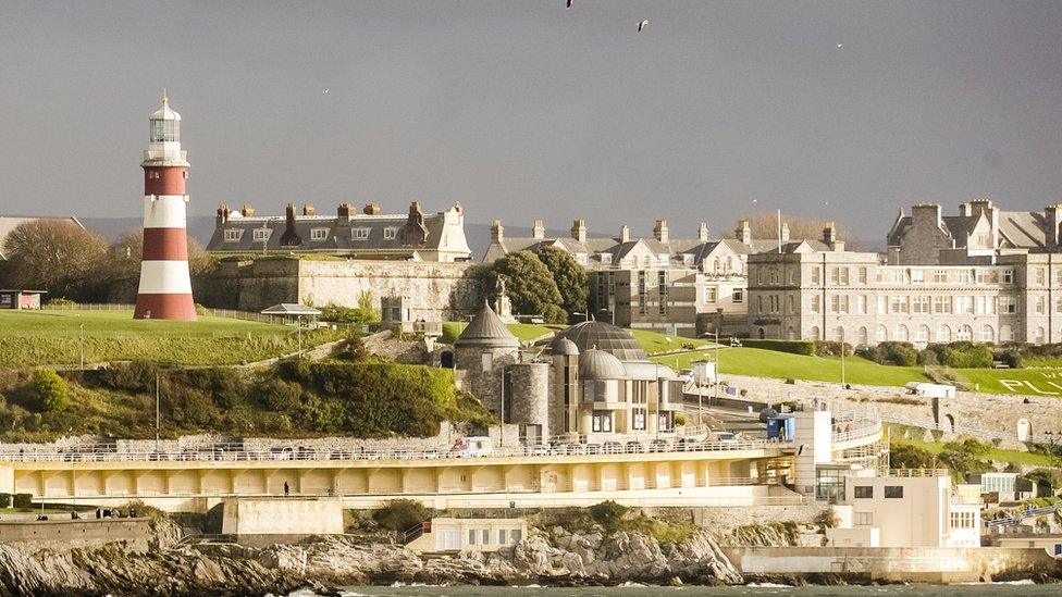 Lighthouse, Plymouth Hoe