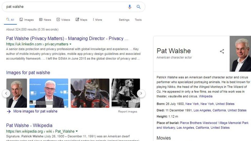 Pat Walshe Google