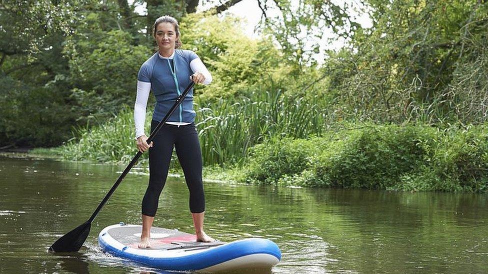 Paddleboarding