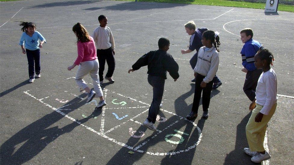 Children in playground