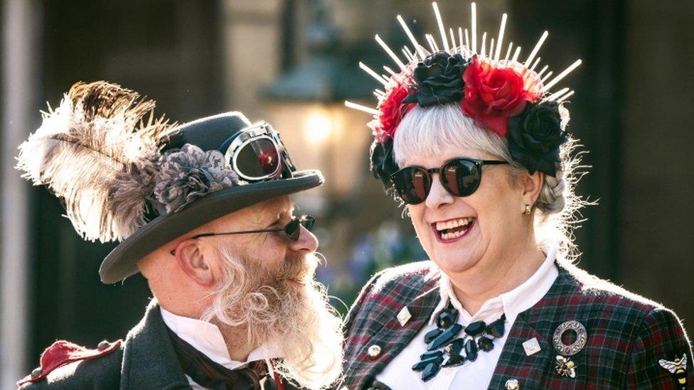 Haworth steam punk event