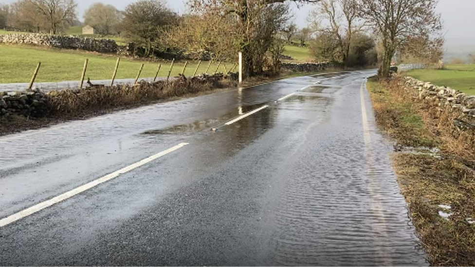 road flooded