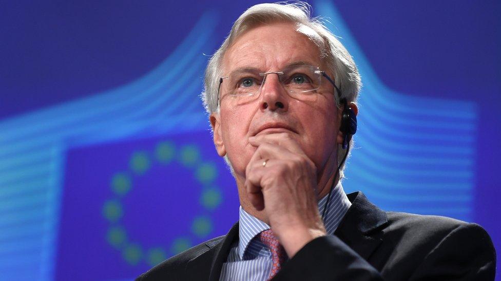 Top EU negotiator Michel Barnier, 3 May 17