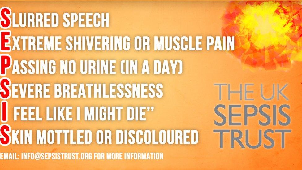 How to spot the signs of sepsis