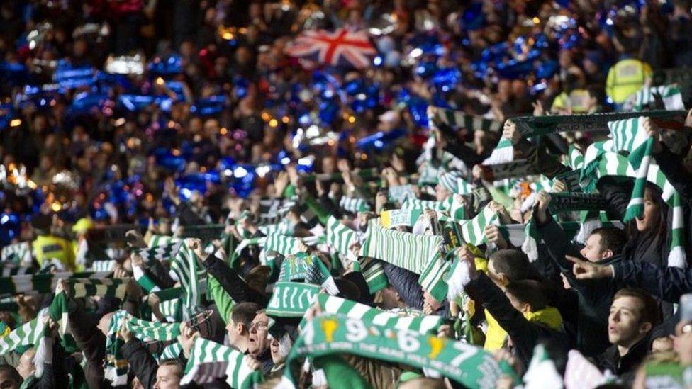 Rangers and Celtic fans