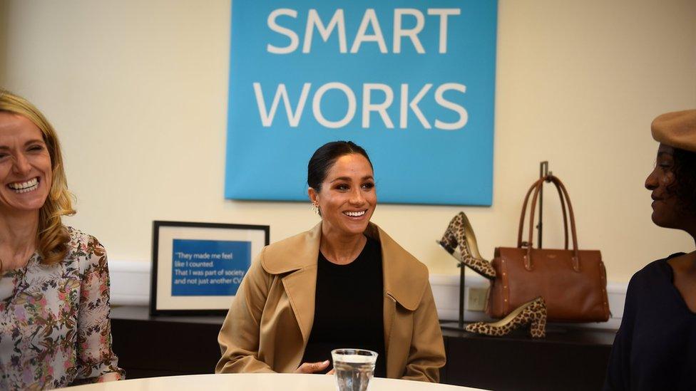 Meghan visited the Smart Works charity just after her patronage was announced