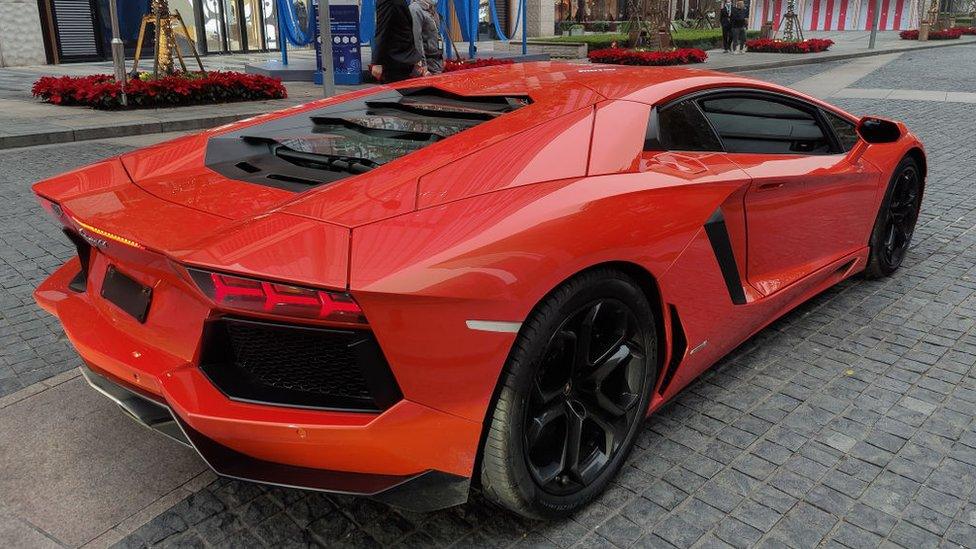 Lamborghini in China.