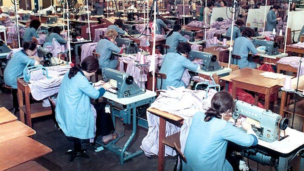 Derry factory workers