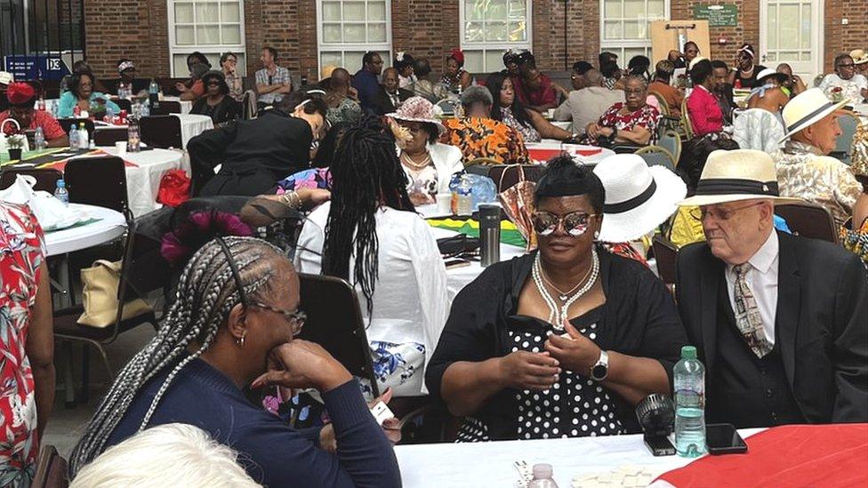 Caribbean tea party marks Windrush 75 in Tilbury