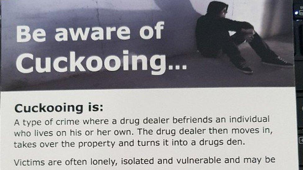 Cuckooing leaflet