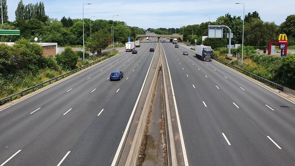 Watford Gap M1 services 'not going anywhere' - BBC News