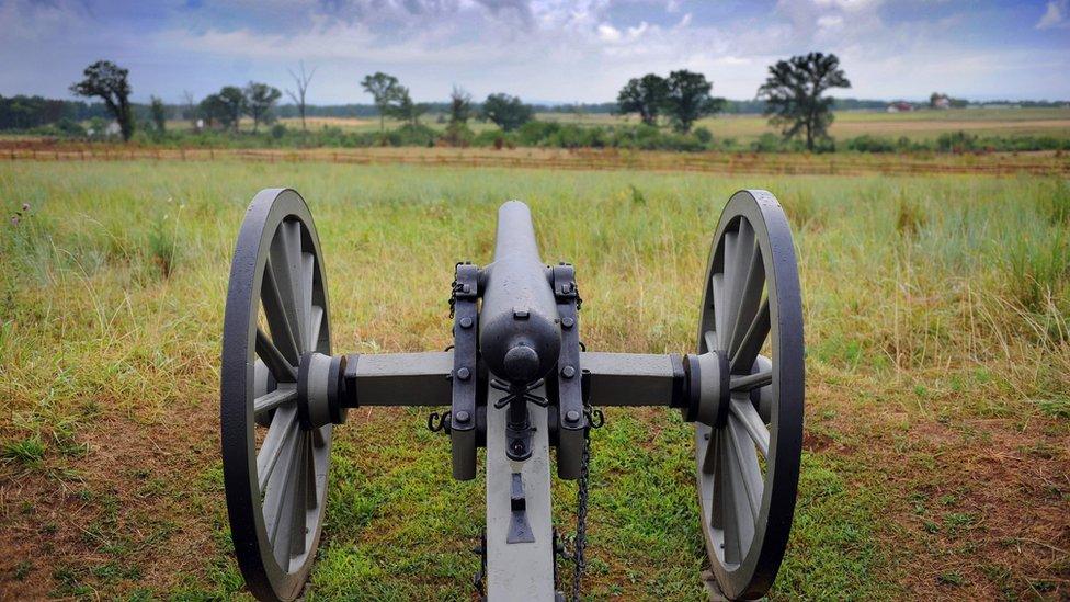 Cannon in Gettysburg