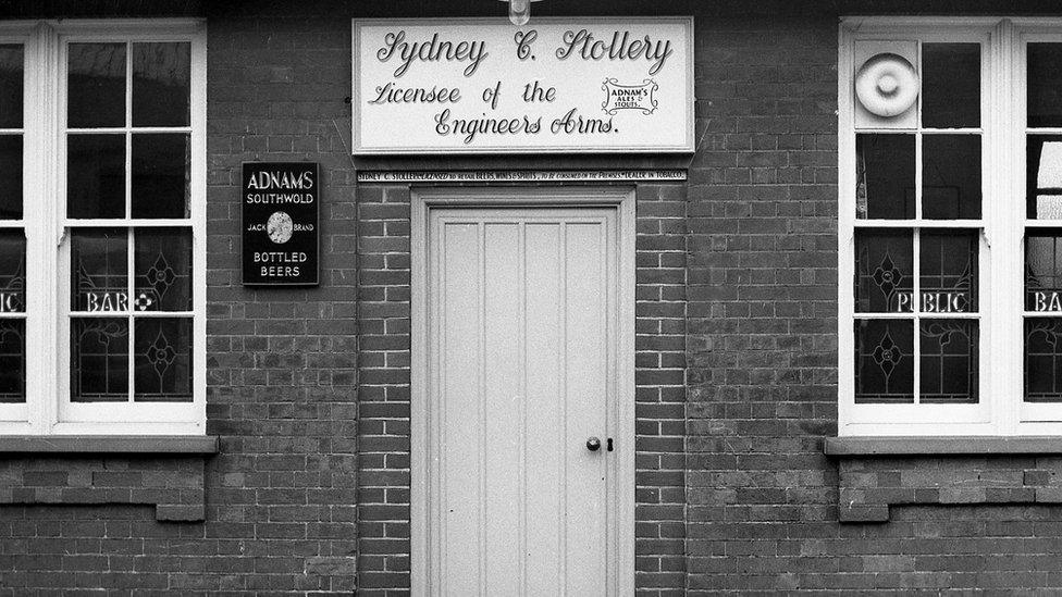 The Engineers Pub in Leiston in 1966