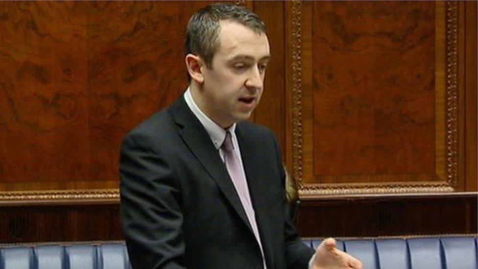 Daithí McKay was elected to Stormont as Sinn Féin MLA for North Antrim in 2007