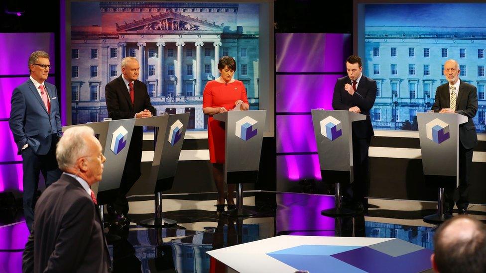 Leaders debate