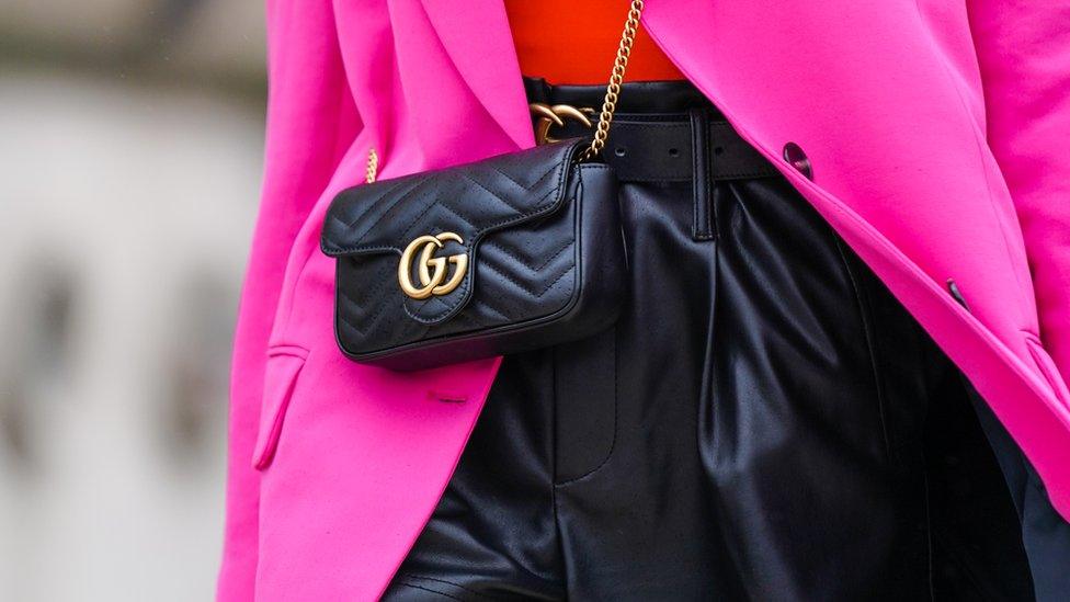 A Gucci bag