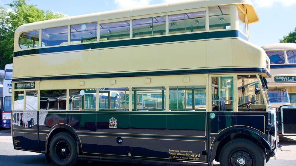 Restored bus