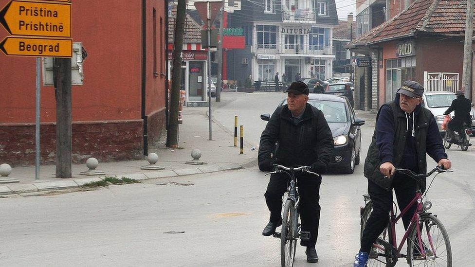 File pic of cyclists in centre of Bujanovac