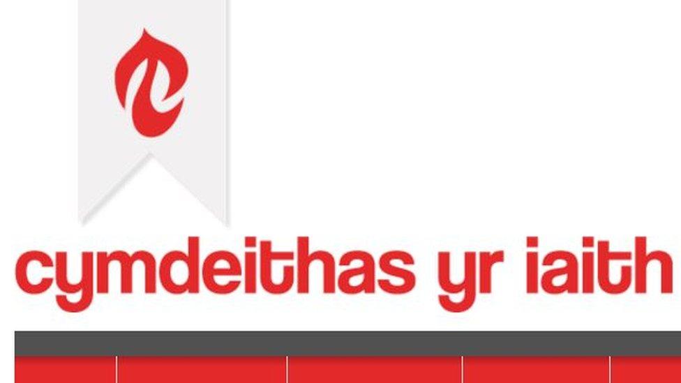 Cymdeithas yr Iaith Gymraeg website