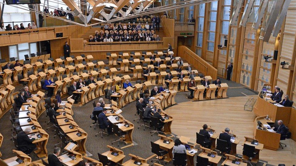 Parliament chamber