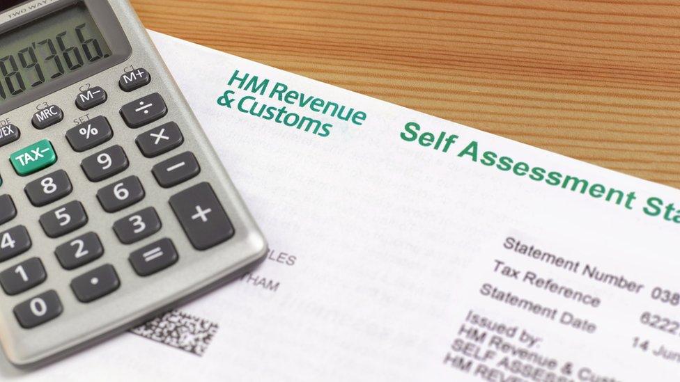 End of year working out inland revenue tax self assessment form with calculator