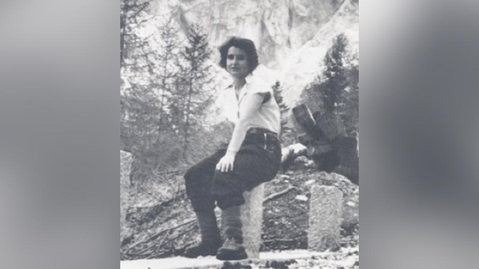 Rosalind Franklin in Norway in 1937 or 1939