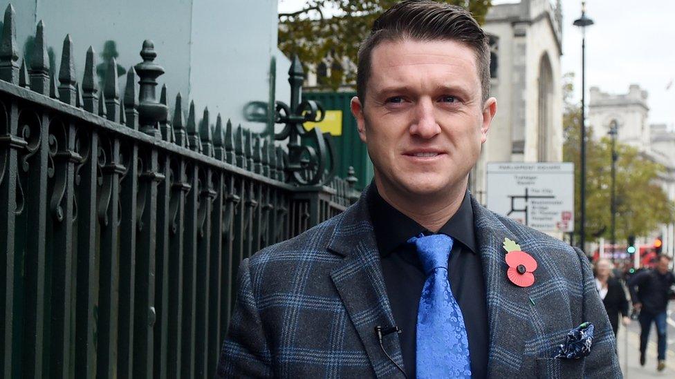 Stephen Yaxley-Lennon, better known as Tommy Robinson