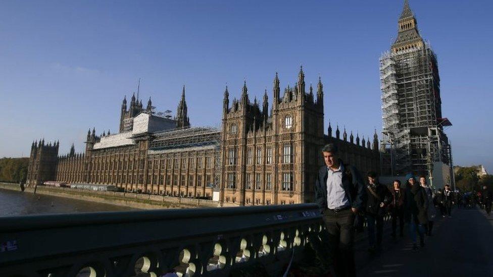 The view from Westminster bridge