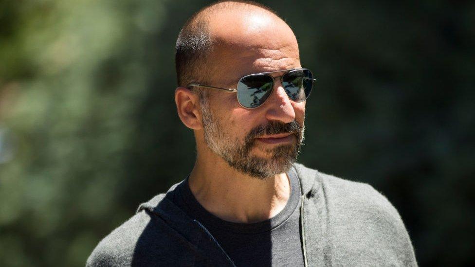 Uber boss Dara Khosrowshahi