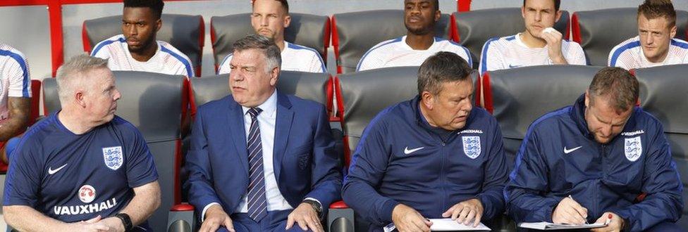 Sam Allardyce as England manager