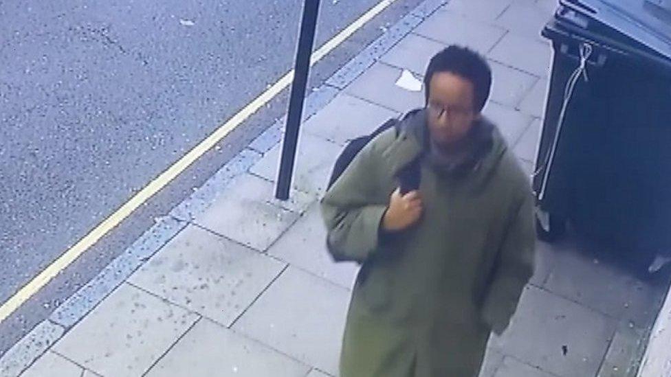 CCTV footage showing Ali Harbi Ali