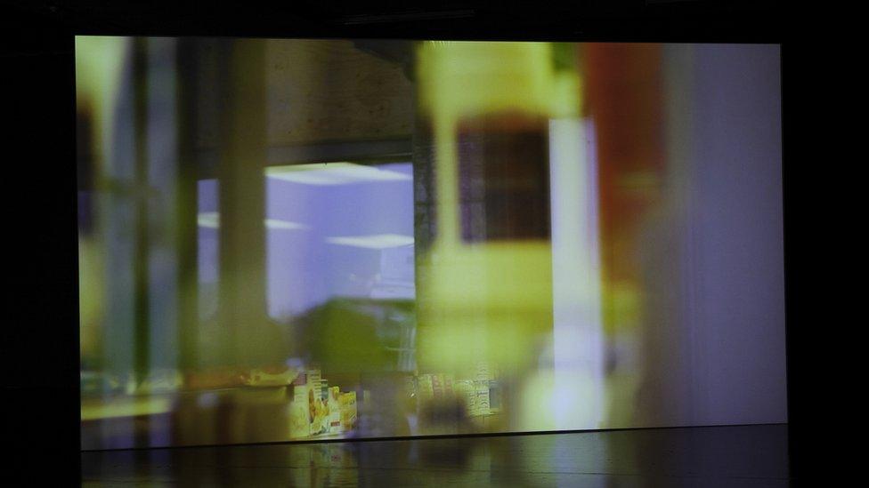 'Maelfa' - part of a video installation at Spike Island, Bristol, in 2011