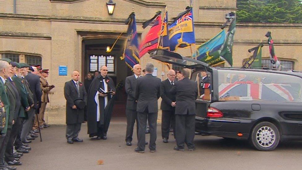 Bert Williams funeral on 12 November