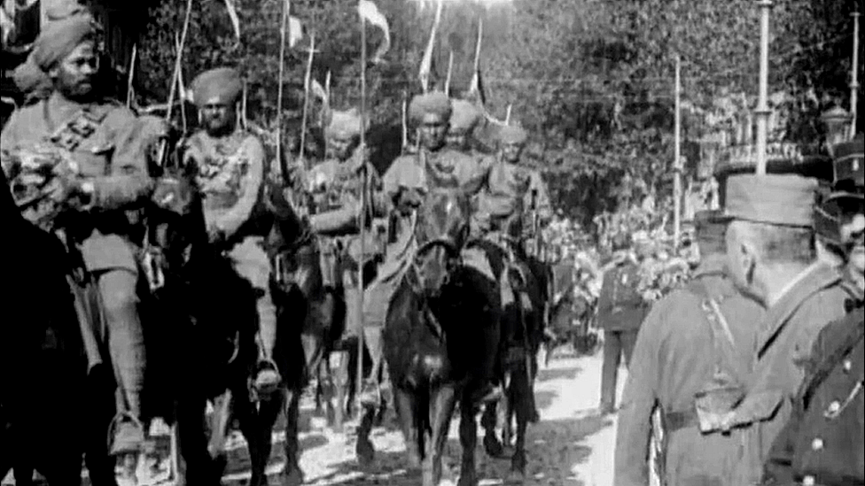 Sikh personnel during World War One