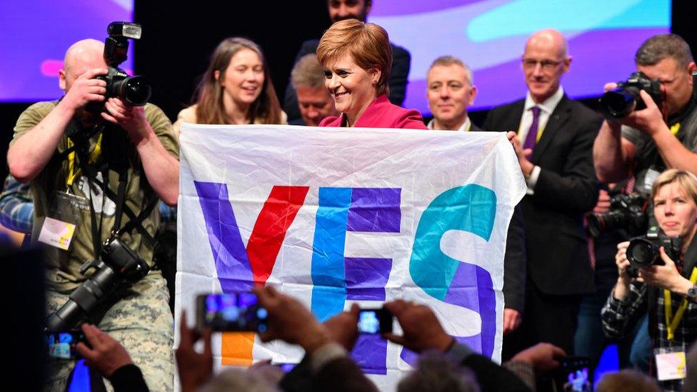 Sturgeon Yes banner