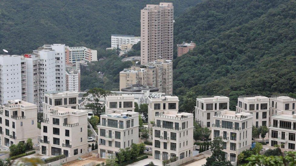 General view of Mount Nicholson at 8 Mount Nicholson at the Peak, Hong Kong.