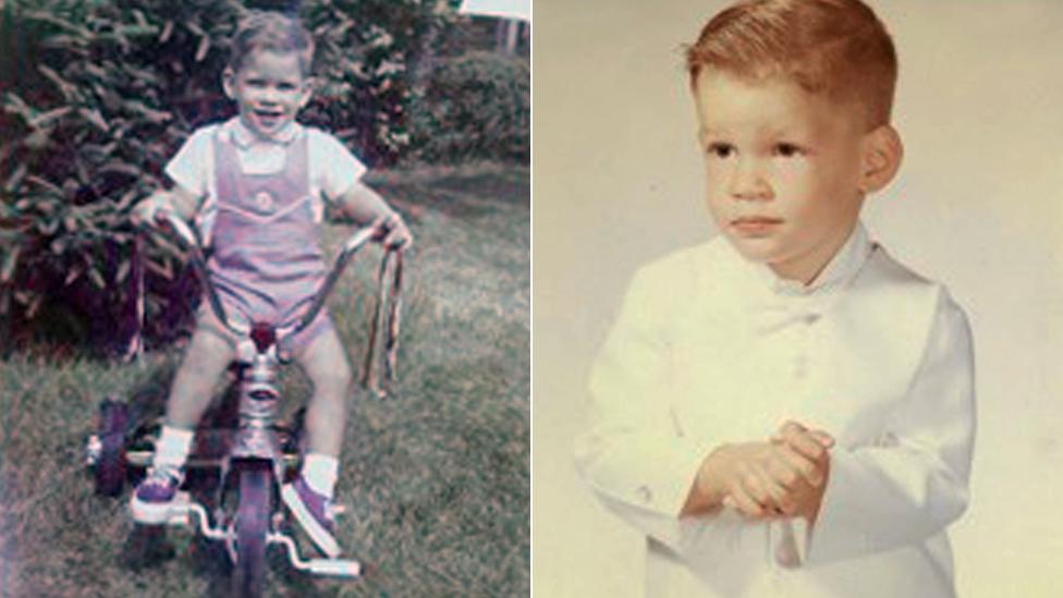 Paul as a toddler